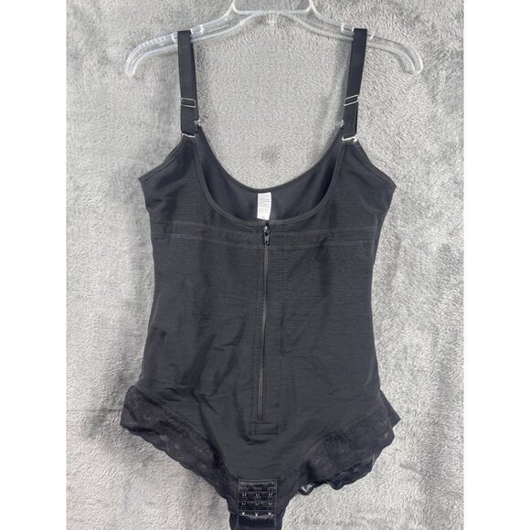 Shapermx Other - Shapermx Womens Tummy Control Bodysuit Shapewear Adjustable Straps Black XL